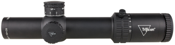 Trijicon Credo 1-10x28mm 34mm Tube FFP Illuminated Green/Red Segmented Circle Enhanced Riflescope - Matte Black