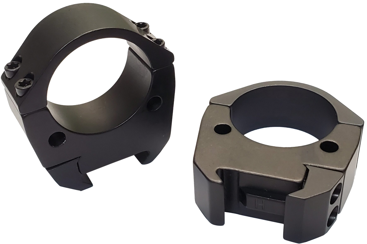 Talley TMS34L Modern Sporting 34mm Low Scope Rings Black Anodized Aluminum Picatinny Rail