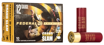Federal Premium Grand Slam 12 Gauge 3" 1 3/4 oz 4 Shot 10 Rd - Box or Case