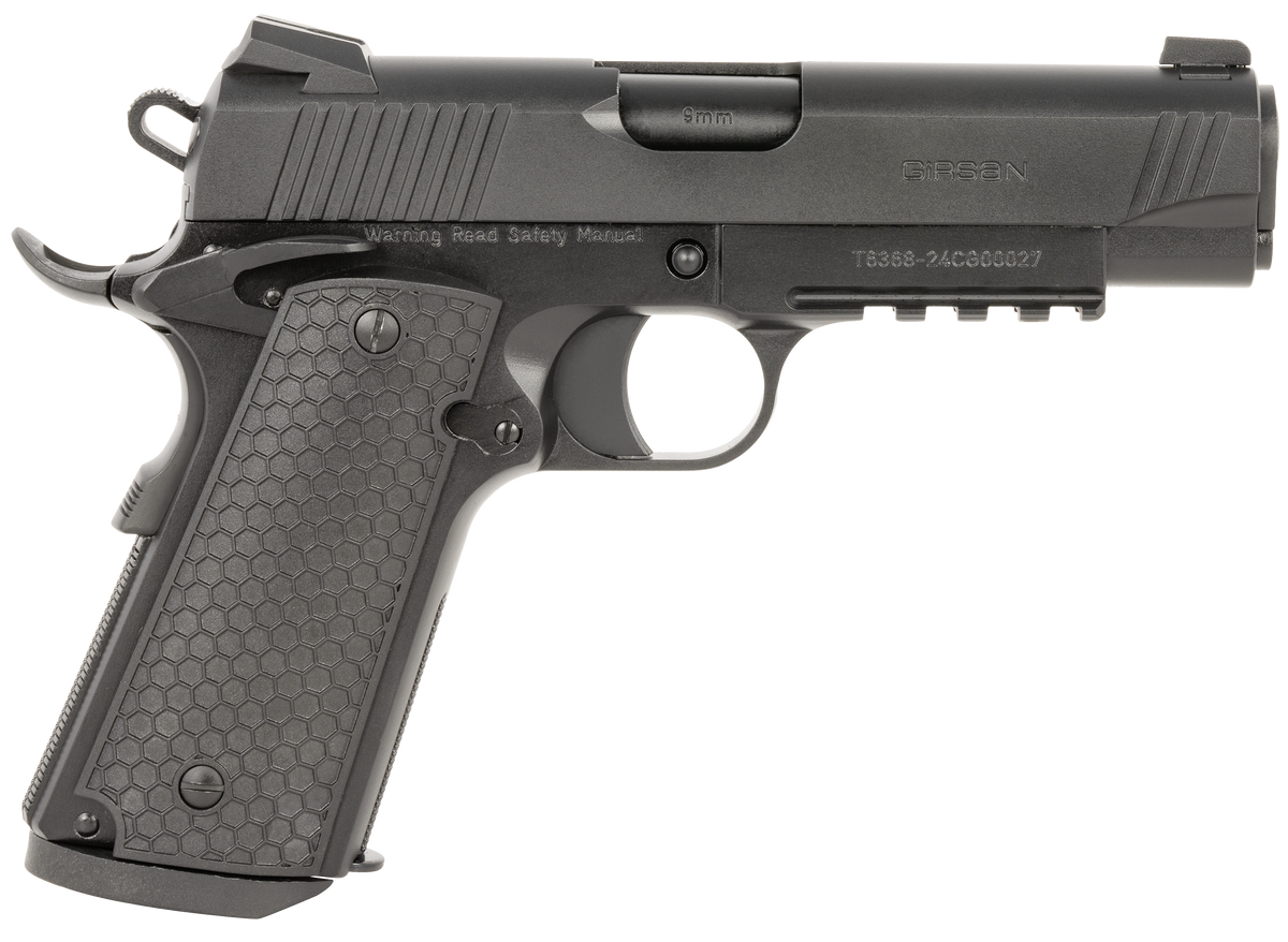 EAA Girsan MC1911 C Untouchable 9mm Luger 4.40" 9+1 Semi-Auto Pistol