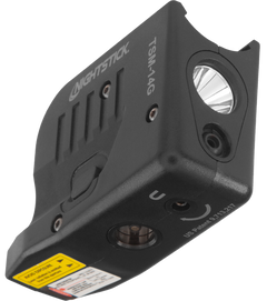 Bayco Nightstick TSM-14G Subcompact Weapon Light w/ Green Laser 150 Lumens LED Black - Glock 43X MOS/48 MOS