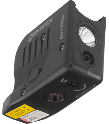 Bayco Nightstick TSM-14G Subcompact Weapon Light w/ Green Laser 150 Lumens LED Black - Glock 43X MOS/48 MOS