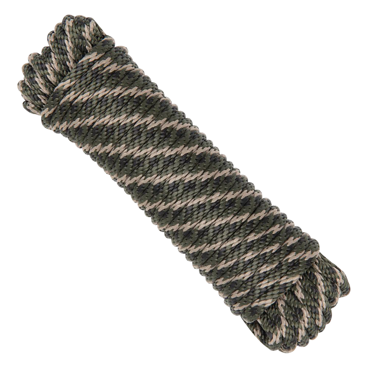 Vanish 5909 Multipurpose Outdoor Rope 1/4 in x 50 ft Solid Core Weave Camo