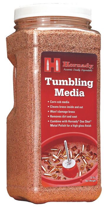 Hornady 050303 One Shot Tumbling Media 76 oz Ground Corn Cob