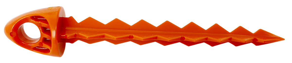 Targettack TargetTack 3" Orange Polycarbonate Plastic Target Tacks - 12 Pack