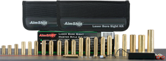 AimShot Master Kit Multi-Caliber Bore Sight - Red 650nm Laser Rifle