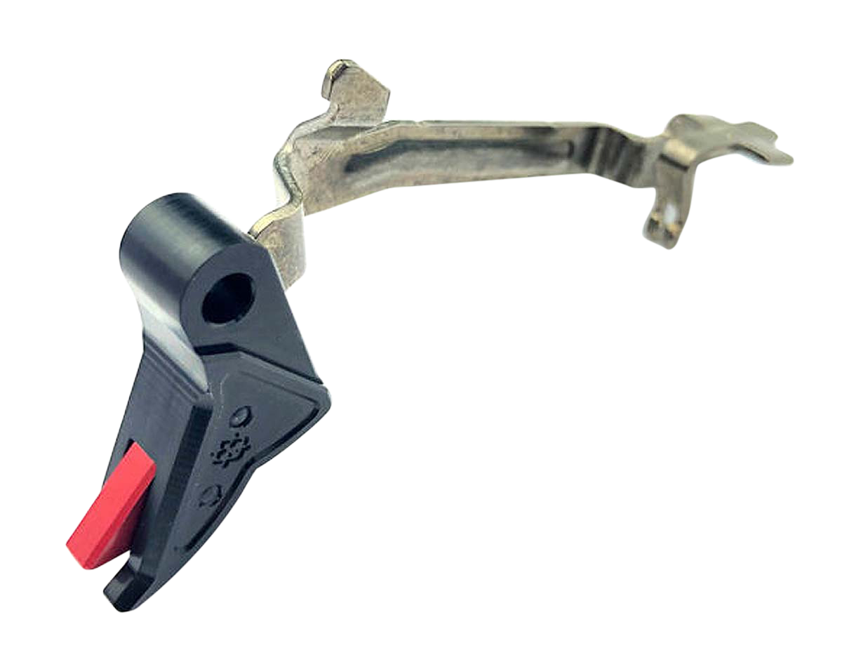 Cross Armory CRGTB Drop-In Enhanced Flat Trigger w/ Bar 3.50 lbs Glock Gen 1-4