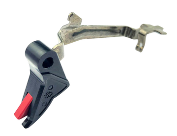 Cross Armory CRGTB Drop-In Enhanced Flat Trigger w/ Bar 3.50 lbs Glock Gen 1-4