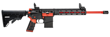 Tippmann Arms M4-22 Redline 22 LR 16" 10+1 Semi-Auto Rifle - Red/Black