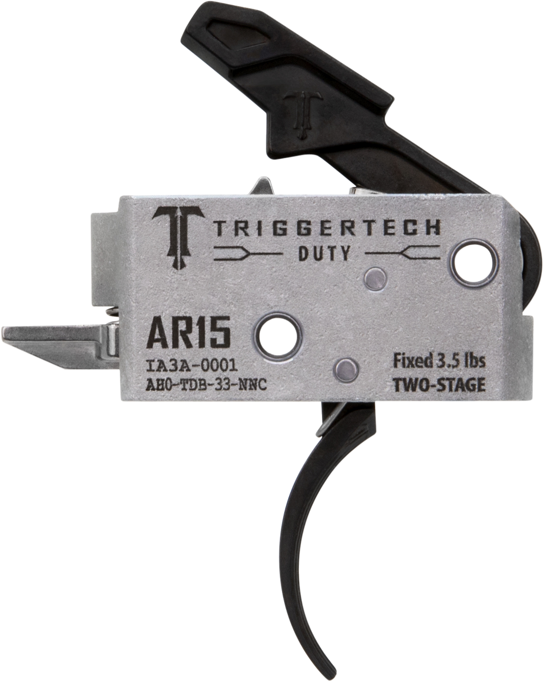 TriggerTech Duty AR-15 3.5 lb Curved Two-Stage Trigger