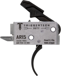 TriggerTech Duty AR-15 3.5 lb Curved Two-Stage Trigger