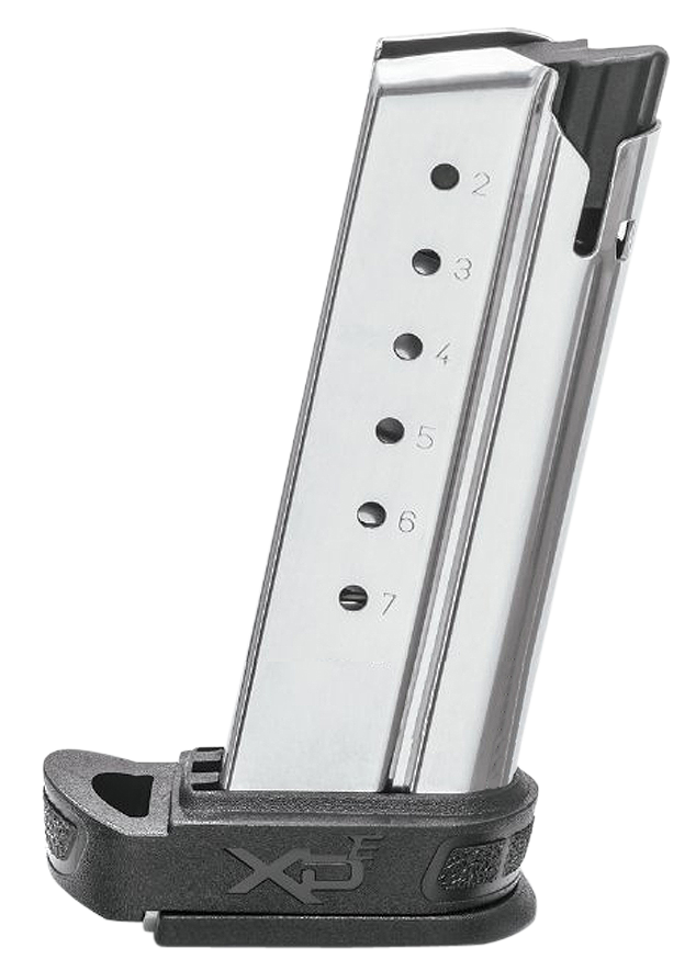 Springfield Armory XD-E 45 ACP 7-Rd Extended Magazine w/ Sleeve - Stainless