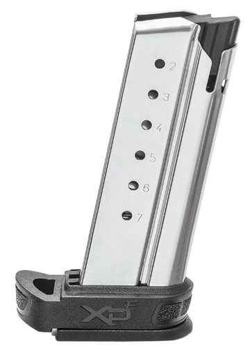 Springfield Armory XD-E 45 ACP 7-Rd Extended Magazine w/ Sleeve - Stainless