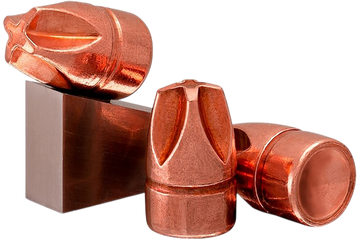 Wilson Combat Xtreme Defense FTM 9mm Luger .355 90gr Fluid Transfer Monolithic Reloading Bullets - 100/Box