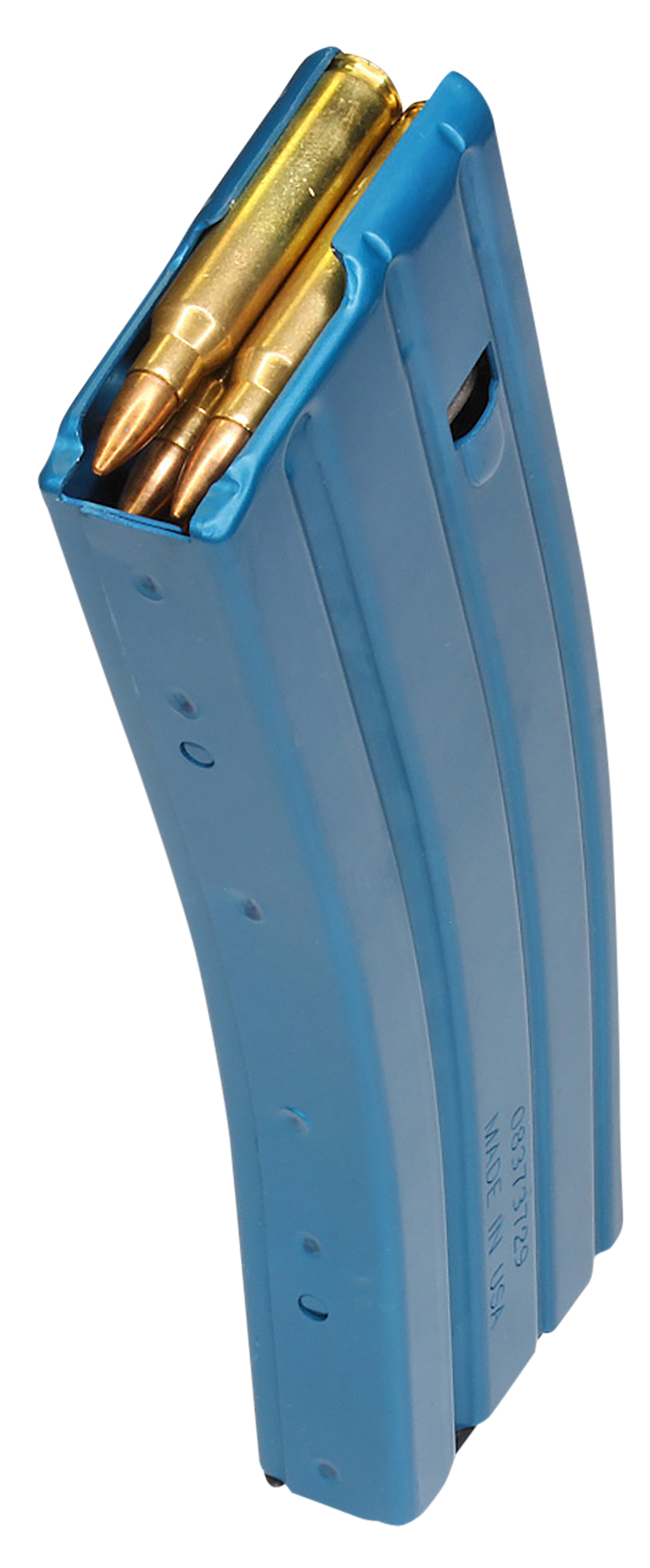 DuraMag Speed AR-15 20rd .300 Blackout/.223/5.56mm Blue Aluminum Magazine