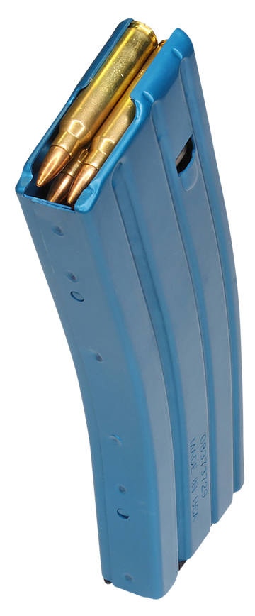 DuraMag Speed AR-15 20rd .300 Blackout/.223/5.56mm Blue Aluminum Magazine