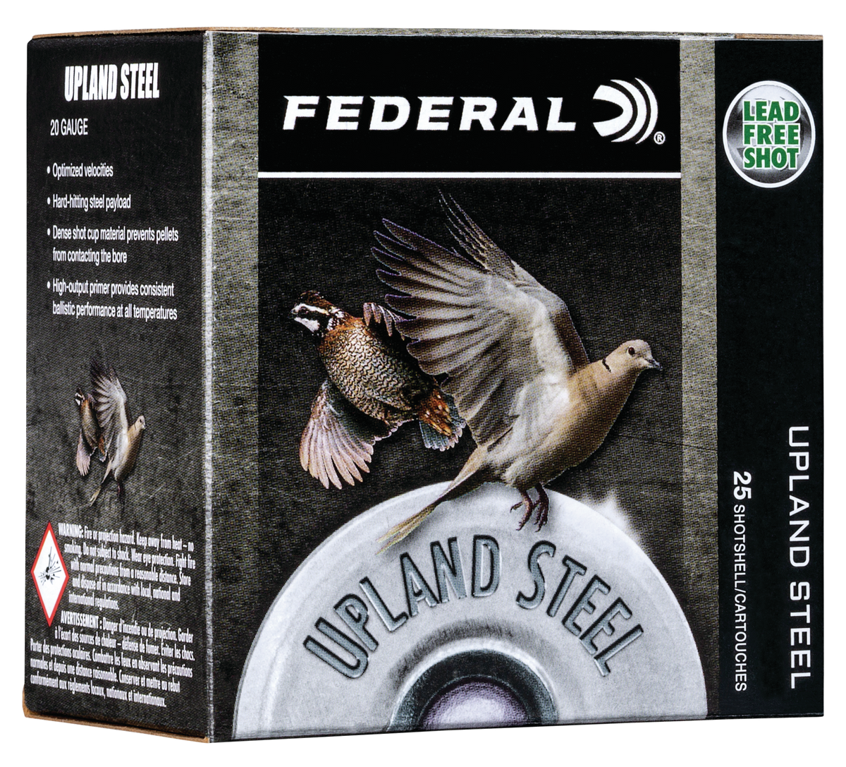 Federal Upland Field & Range 28 Gauge 2.75" 5/8oz #6 Shot 25 Rd - Box or Case