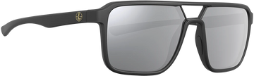 Leupold Bridger Performance Eyewear Matte Black Frame Shadow Gray Flash Polarized Sunglasses
