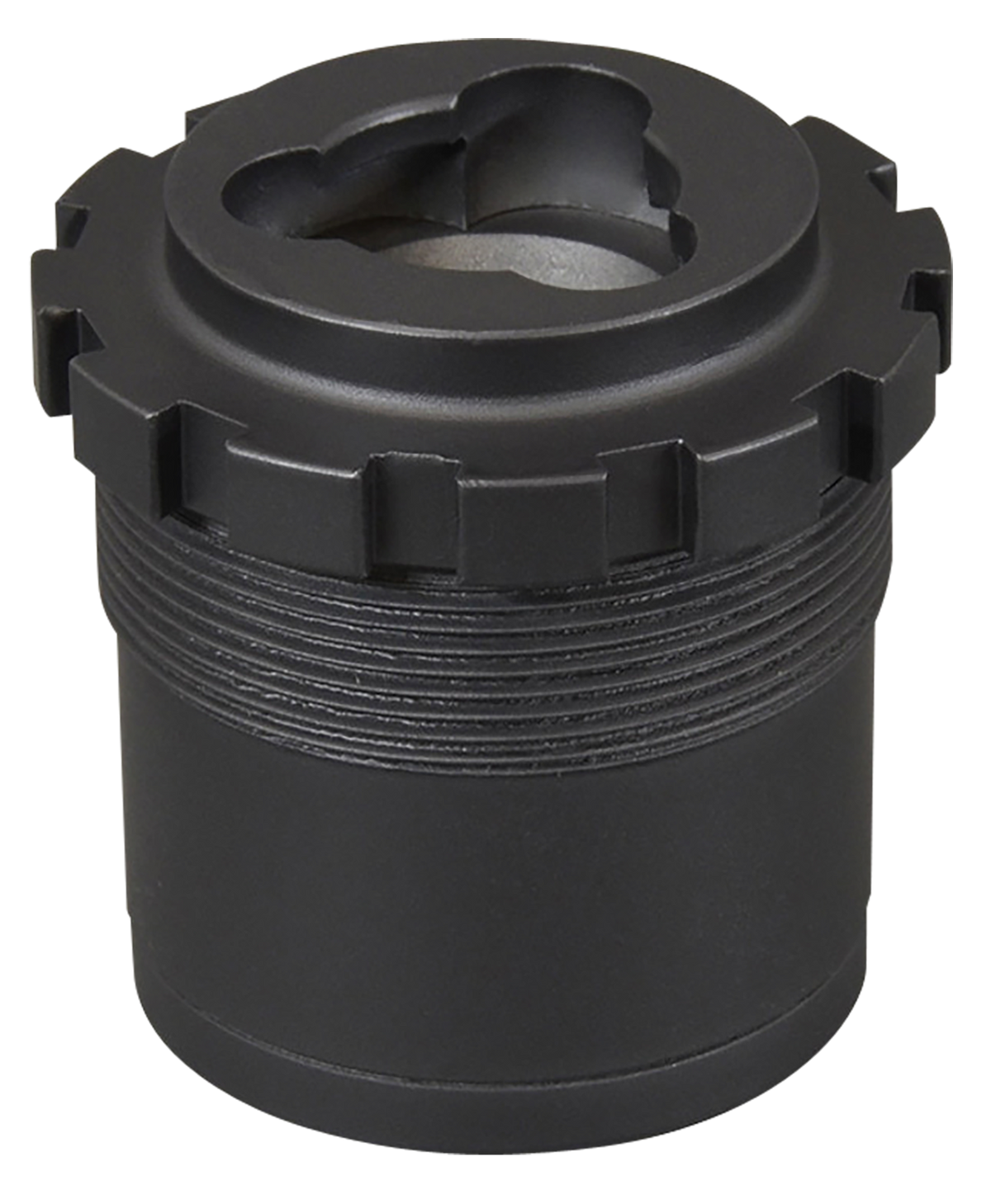 Yankee Hill HD 3-Lug 9mm 1-3/8x24 HUB Adapter - Black