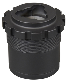 Yankee Hill HD 3-Lug 9mm 1-3/8x24 HUB Adapter - Black
