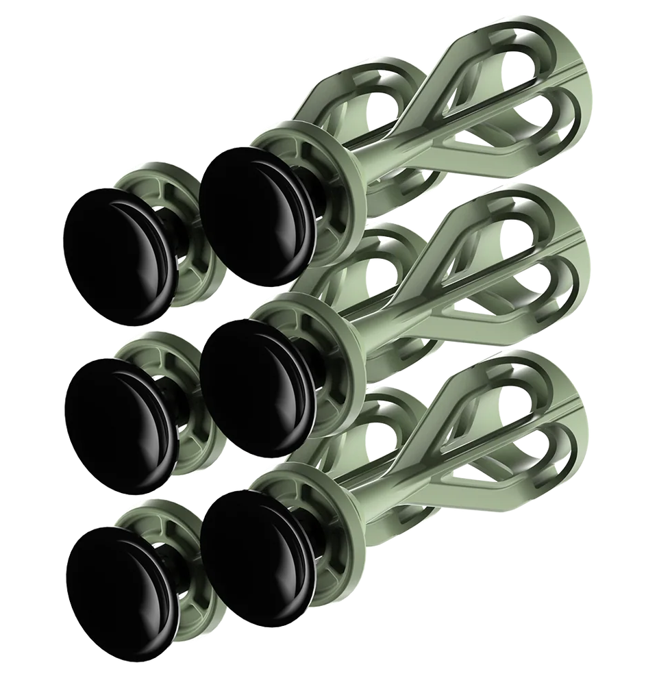 Barnett Outdoors Phantum Suction Darts for Toy Crossbow OD Green 6 Pack