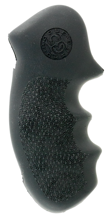 Hogue 19000 Monogrip Rubber Finger Grooves S&W K/L-Frame Round Butt
