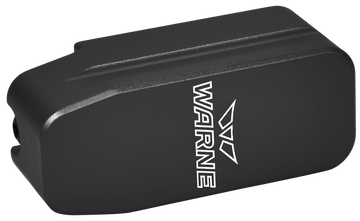 Warne 5001 Magazine Extension PMAG 5.56 +5rd Black Hardcoat Anodized Aluminum