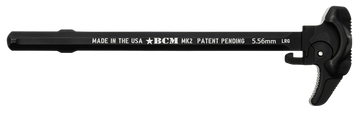 BCM Gunfighter Asymmetric MK2 Charging Handle Large Latch Mil-Spec AR-15 Black