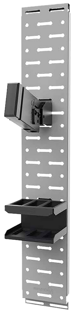 Lockdown SecureWall AR-15 Kit Black/Silver