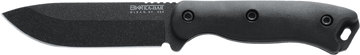 Ka-Bar BK16 Becker Short Drop Point 4.38" Plain 1095 Cro-Van Black Ultramid Fixed Blade Knife