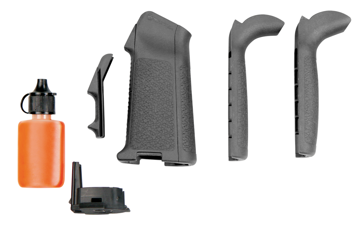 Magpul Industries MIAD Gen 1.1 Type 2 Grip Kit - Polymer Aggressive Textured Gray
