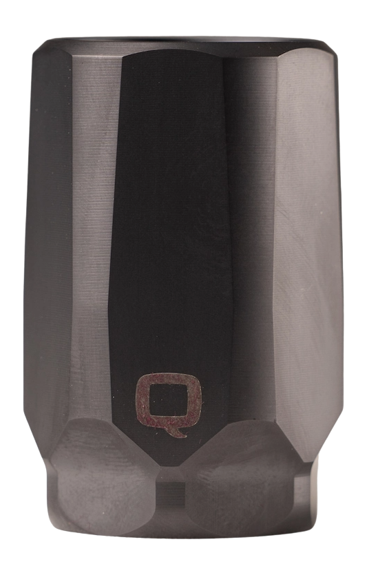 Q LLC Whistle Tip PVD Blast Mitigation Device for Cherry Bomb Muzzle Brake - 1.85"