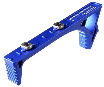 Strike Industries Link Curved ForeGrip AR-Platform Blue Aluminum