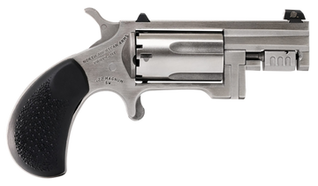 NAA Sentinel 22 WMR 1.42" 5-Shot SAO Mini-Revolver - Rubber Pebble Grip