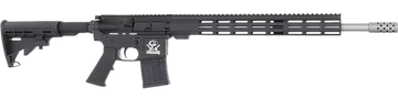 Great Lakes Firearms GL15 AR-15 450 Bushmaster 18" 5+1 Semi-Auto Rifle - Black