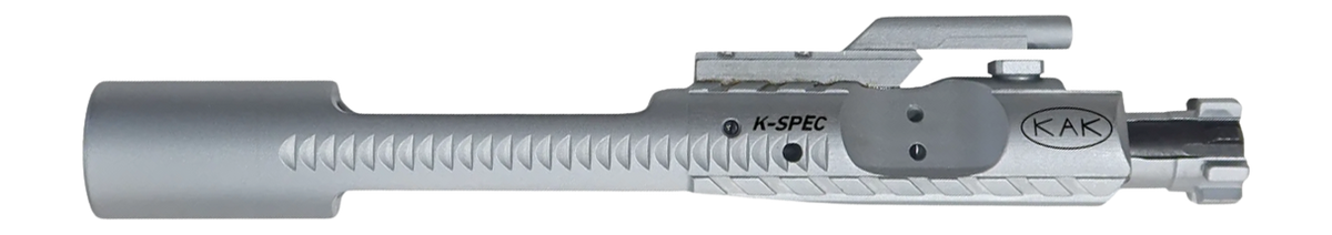 KAK Industry K-SPEC Enhanced M16 5.56 NATO/.300 Blackout BCG - Chrome, Dual Ejector, Side Vent