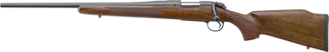 Bergara Rifles B-14 Timber 243 Win 22" 4+1 Bolt-Action Rifle - Left Hand, Walnut Monte Carlo Stock, Graphite Black Cerakote