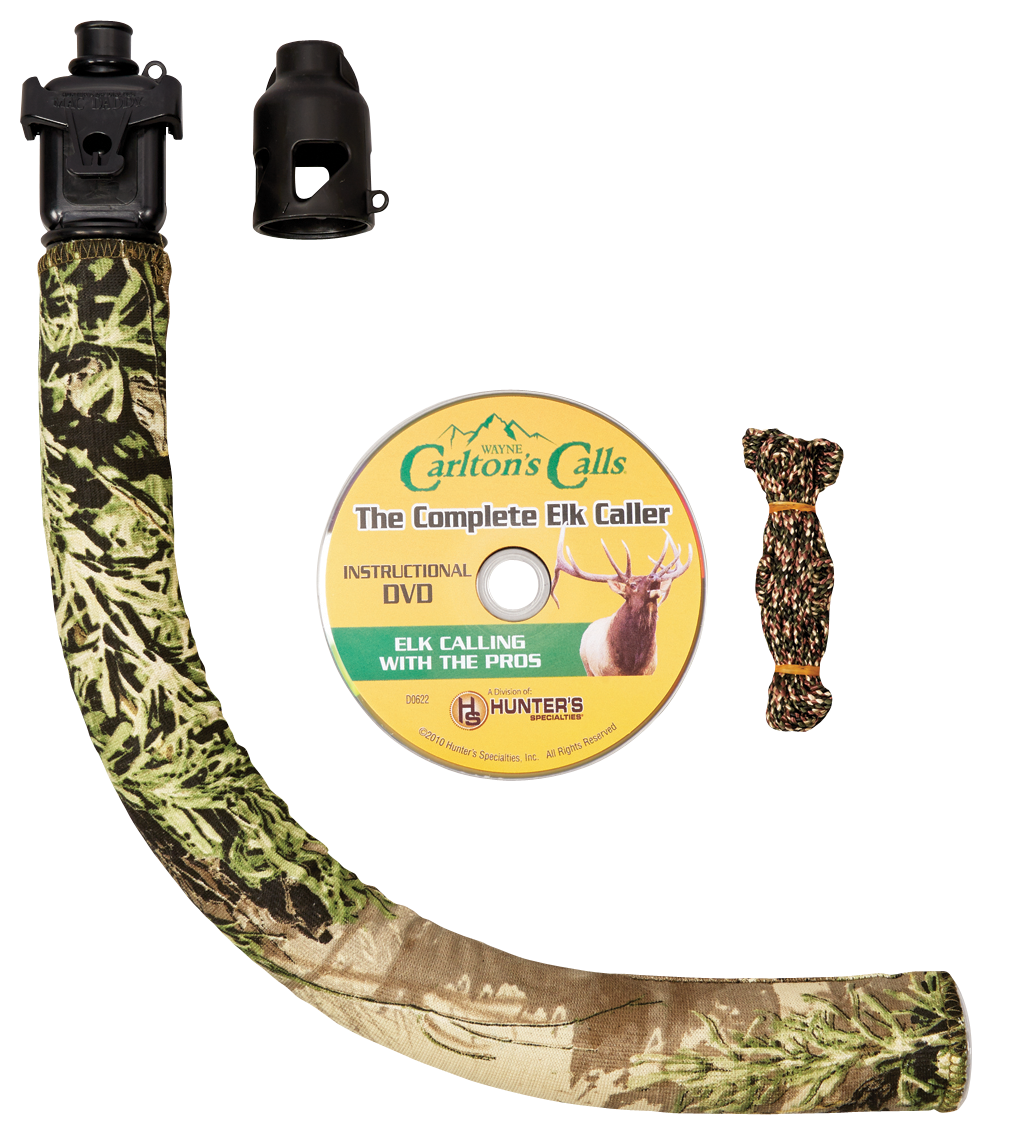 Wayne Carlton's Calls Mac Daddy Elk Tube Mouth Call w/ Infinity Latex Mouthpiece - Advantage Max-1 HD