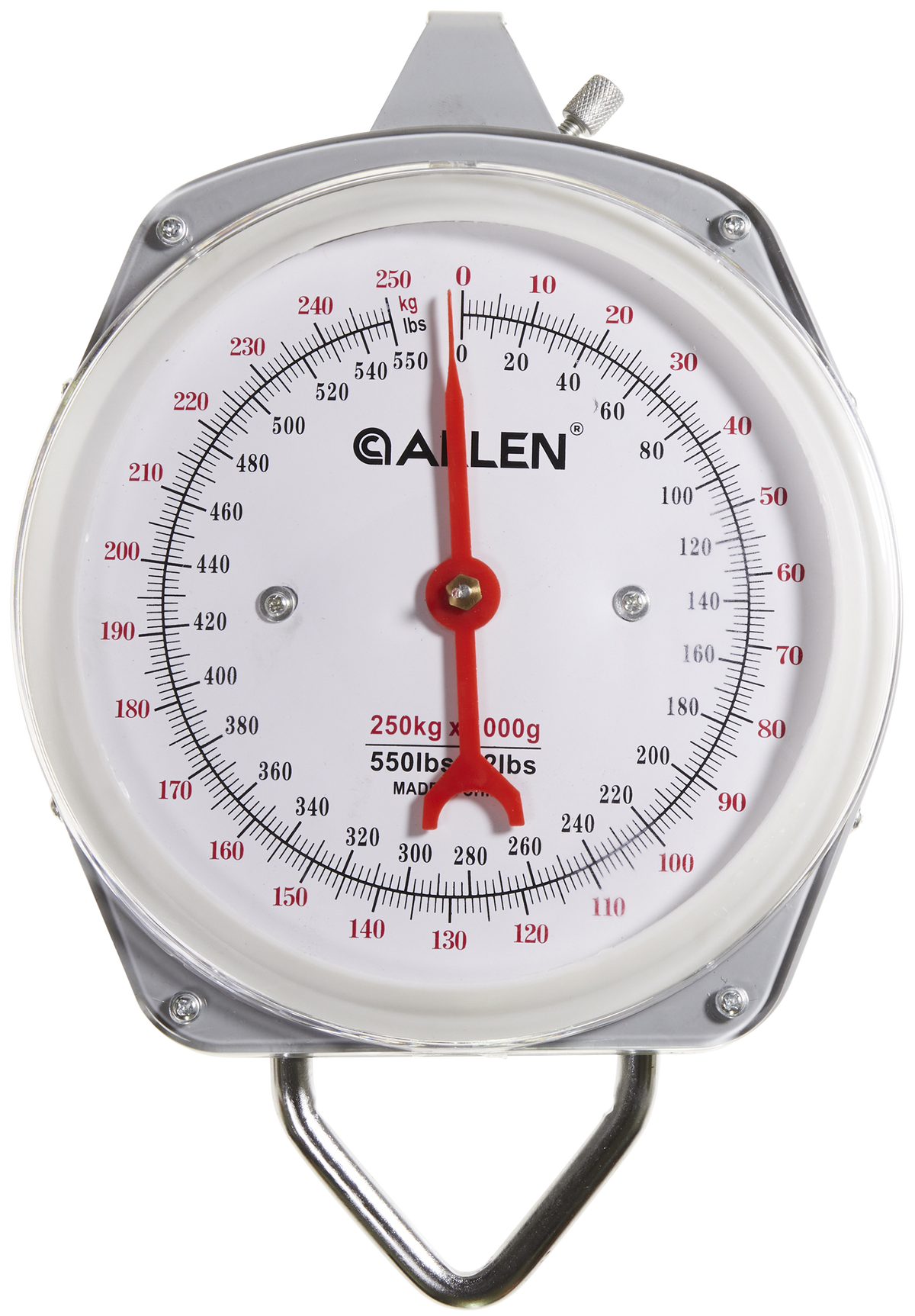 Allen 5500 Sportsman's Scale 550 lb Black / White