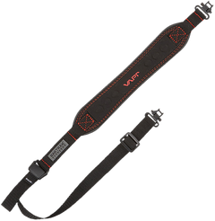 Allen 8375 Vapor Black/Red Nylon/BakTrak Adjustable Rifle Sling 1.75"