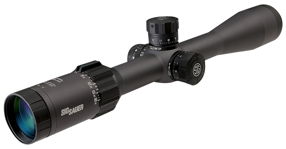 Sig Sauer Electro-Optics Tango-DMR 3-18x44mm 34mm Tube FFP Illuminated MRAD Milling 2.0 Riflescope