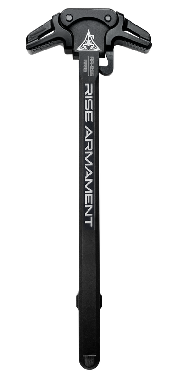 Rise Armament RA-230 AR-10 Ambidextrous Charging Handle - Black Anodized Aluminum