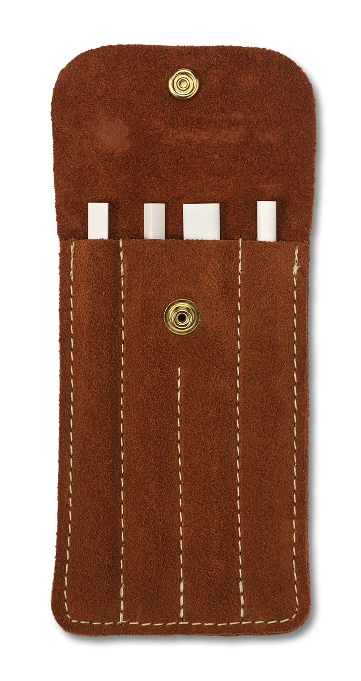 Spyderco 400F Ceramic File Set 5" Fine Grit - Leather Case