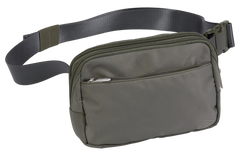 US PeaceKeeper Suburban Sidekick Fanny Pack Green/Grey Polyester - 8.25" x 5.5" x 2.25"