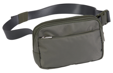 US PeaceKeeper Suburban Sidekick Fanny Pack Green/Grey Polyester - 8.25" x 5.5" x 2.25"
