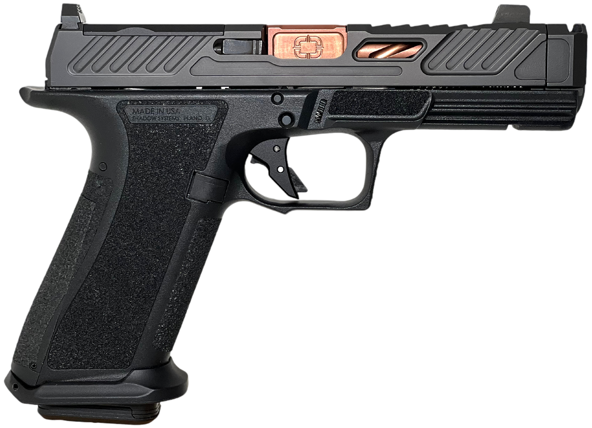 Shadow Systems XR920P Elite 9mm Luger 4.25" 10+1 Semi-Auto Pistol - Black/Bronze