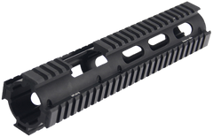 Leapers UTG Pro AR-15 Drop-In Quad Rail Handguard 10.5" Matte Black Aluminum - Carbine Length FSP Cutout