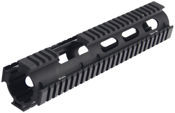 Leapers UTG Pro AR-15 Drop-In Quad Rail Handguard 10.5" Matte Black Aluminum - Carbine Length FSP Cutout