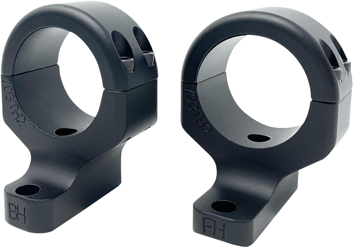 DNZ Game Reaper 2 30mm High Matte Black 2-Piece Scope Mount & Ring Combo - Howa 1500