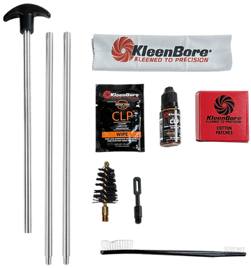 Kleen-Bore SHOMULTI Multi-Gauge Shotgun Cleaning Kit 12/20/28/.410 Bore